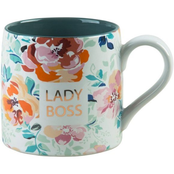 HOME ESSENTIALS Floral Lady Boss Mug - Picture 1 of 5